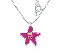 Smiling Star Kids Necklace SPE-3895 (CO14)